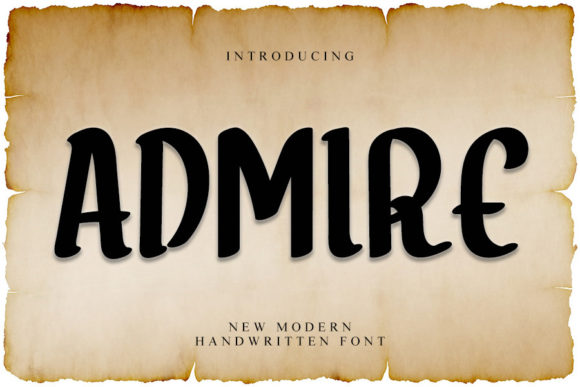 Admire Font: A Stylish Script for Branding That Stands Out