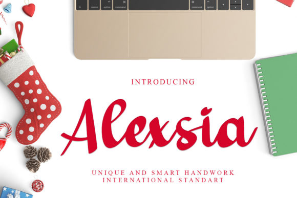 Alexsia: A Joyful Handwritten Font for Editorial Design