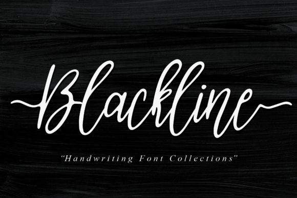 Blackline Script Font for Handmade Labels & Elegant Printables
