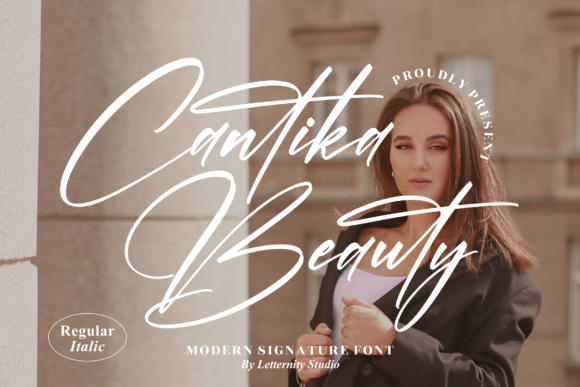 Cantika Beauty: A Handwritten Font That Feels Like Home