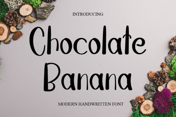 Chocolate Banana Font: A Friendly, Polished Touch for Small Business Brands