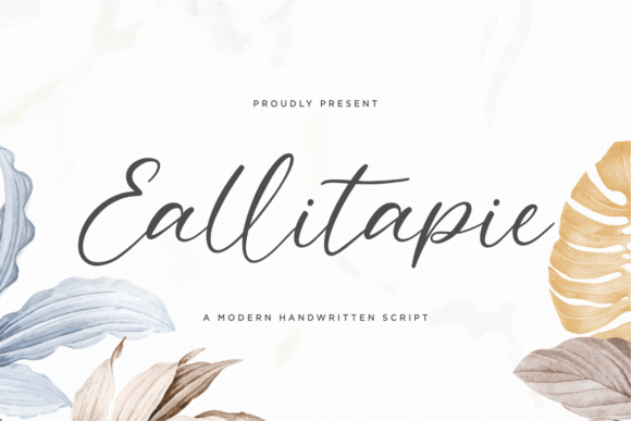 Eallitapie: A Handwritten Font for Campaign Creativity