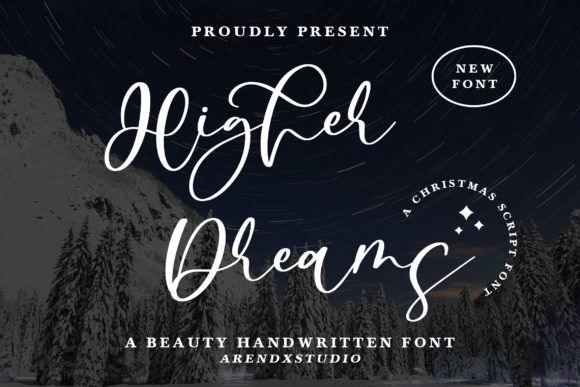 Higher Dreams: A Playful Script Font for Scroll-Stopping Campaigns