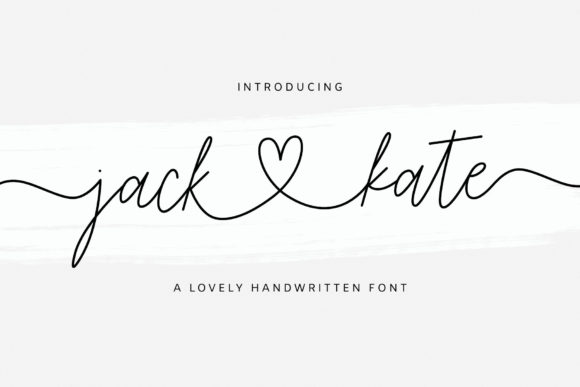 Jack and Kate: A Luxurious Font for Branding Magic