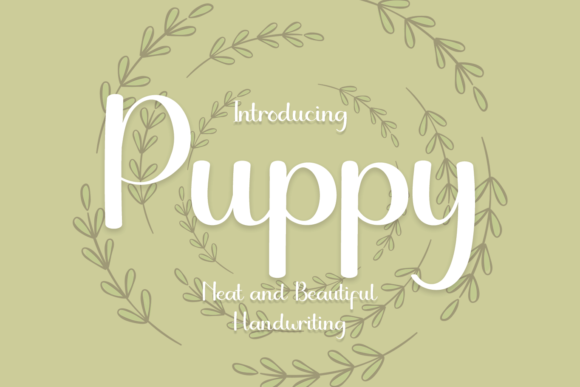 Puppy Script Font Review for Design Projects