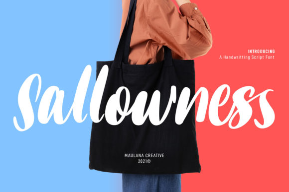 Sallowness: A Playful Handwritten Font That Elevates Small Business Branding