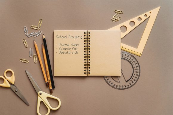 School Project: A Thoughtful Script Font