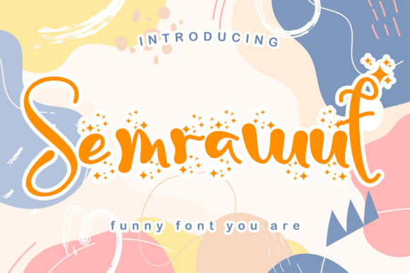 Semrawut: A Bold, Unruly Script That Demands Attention