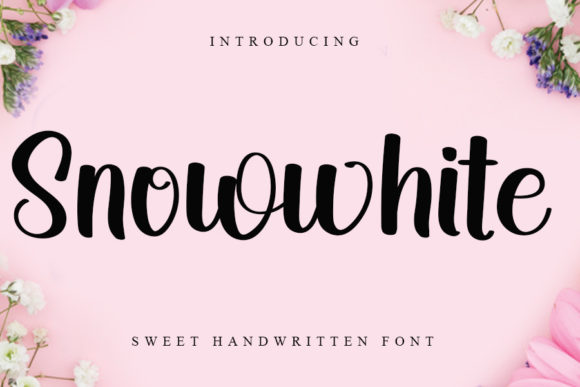 Snowwhite Font: A Delicate Script That Earns Its Place