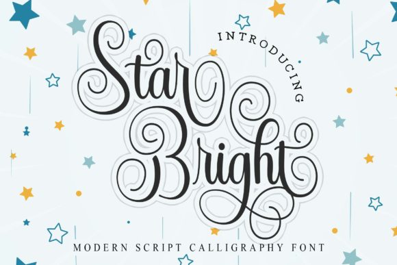 Star Bright: A Luxurious Script Font for Web Design