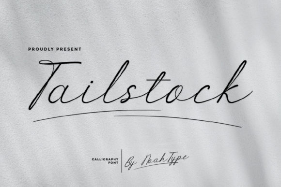 Tailstock: A Graceful Script Font for Campaign Clarity