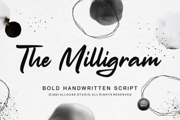 The Milligram: A Script Font That Elevates Web Design