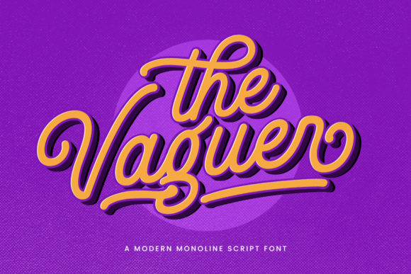 The Vaguer: A Vintage Script Font for Modern Branding
