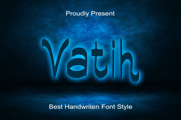 Vatih: A Handwritten Font for Modern Campaigns