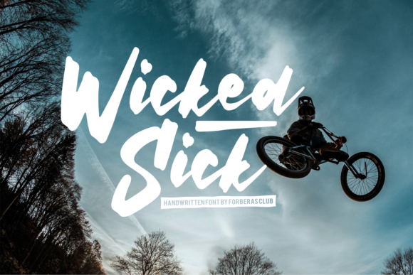 Wicked Sick: A Playful Script Font for Editorial Charm