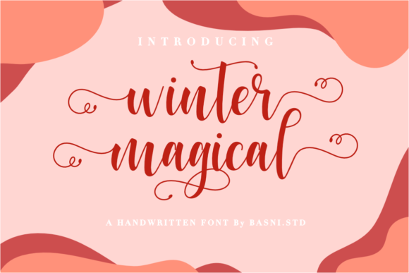 Winter Magical: A Romantic Script Font for Campaign Headlines